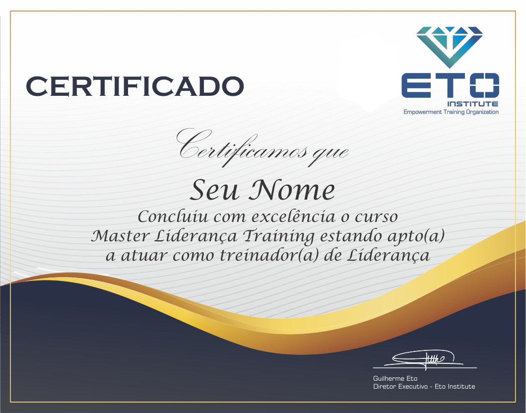 Certificado De Treinamento